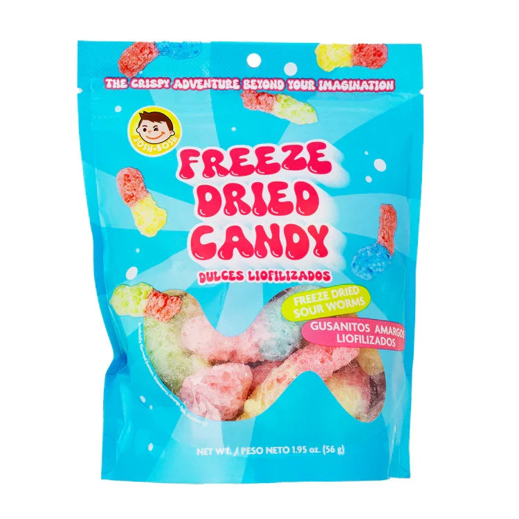 Freeze Dried Rainbow Popping Gummies Collection
