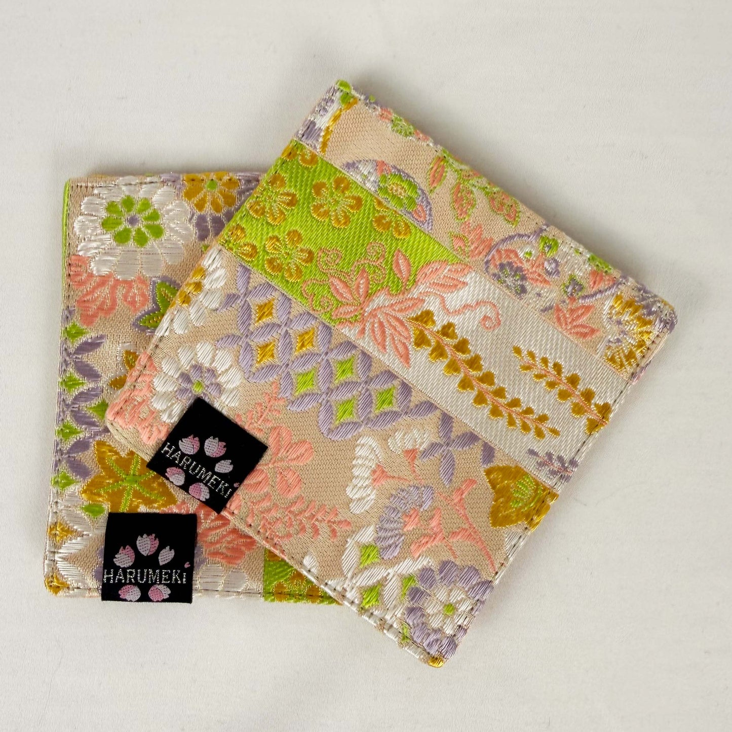 Set of 2 seasonal drop coasters