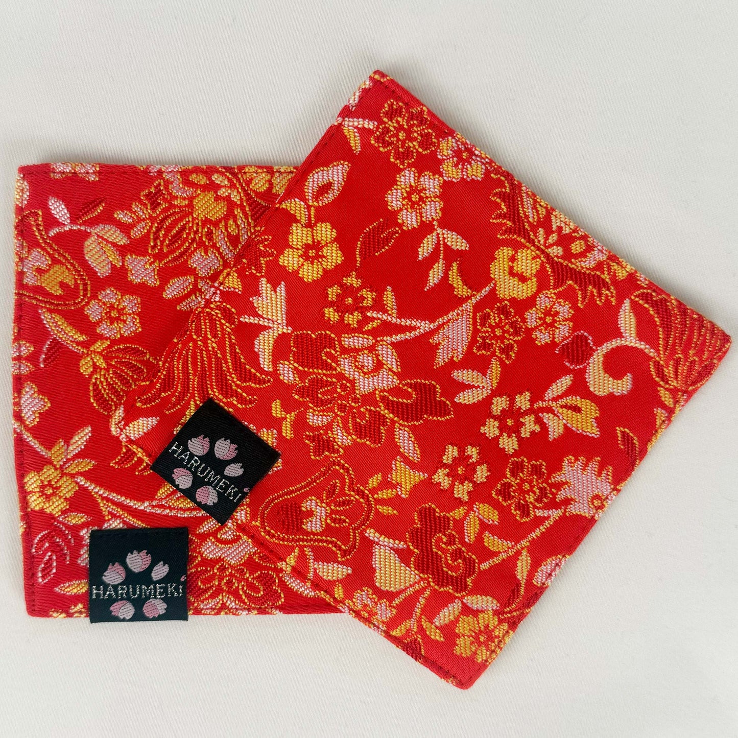 Set of 2 seasonal drop coasters