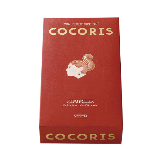 Cocoris 楓糖栗子法式小蛋糕5個入