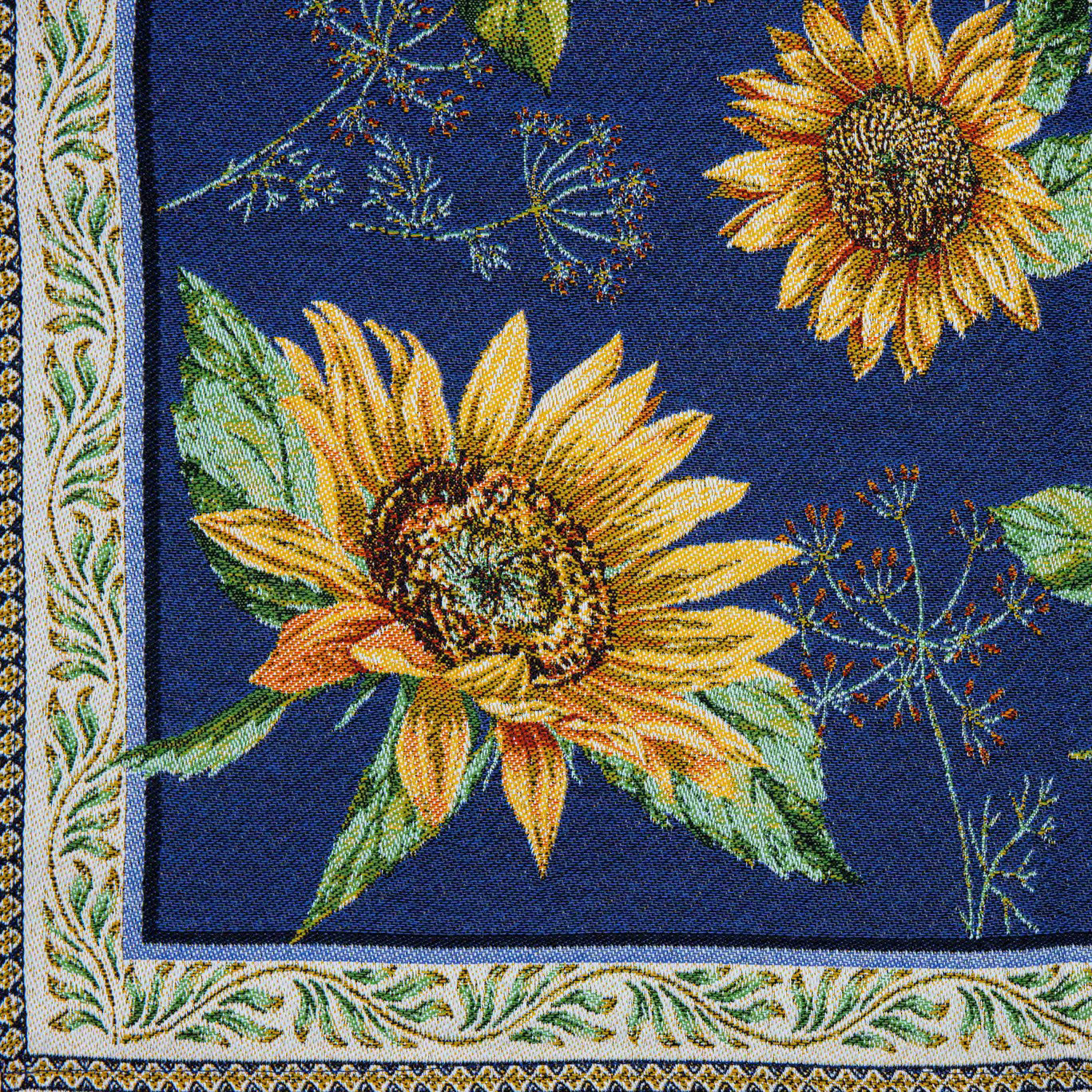 Sunflower Jacquard Tablecloth 250