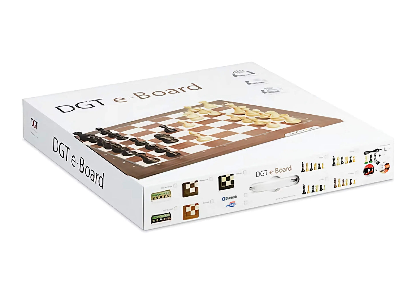 DGT USB e-Board Rosewood Electronic Chessboard [Online Compatible]