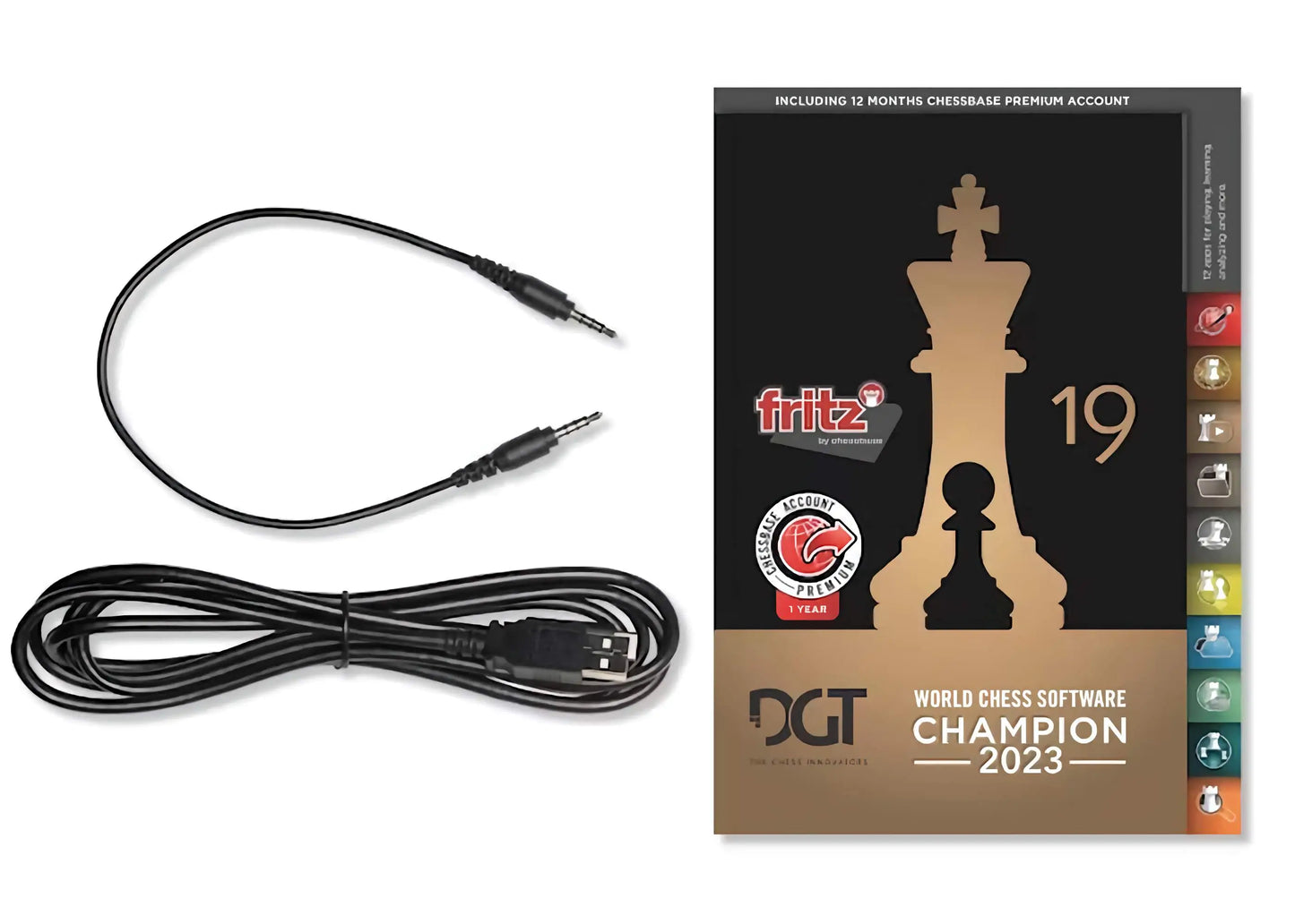 DGT USB e-Board Wenge Electronic Chessboard [Online Compatible]