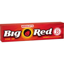 Wrigley's Big Red Gum リグリーの大きな赤いガム