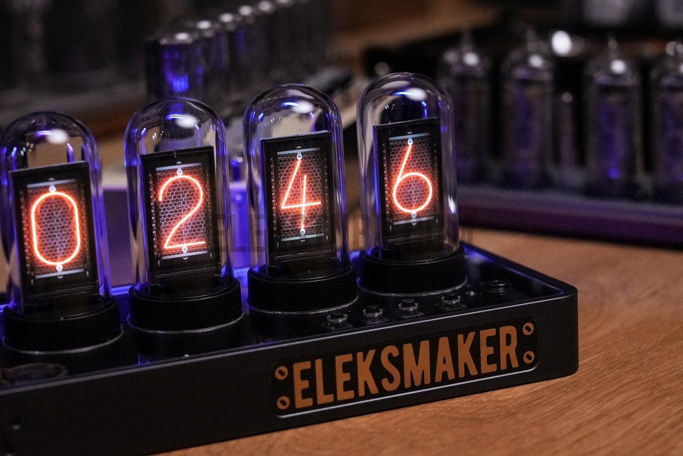 EleksMaker EleksTube IPS PRO — CNC Aluminum 6-Bit Nixie Tube Clock