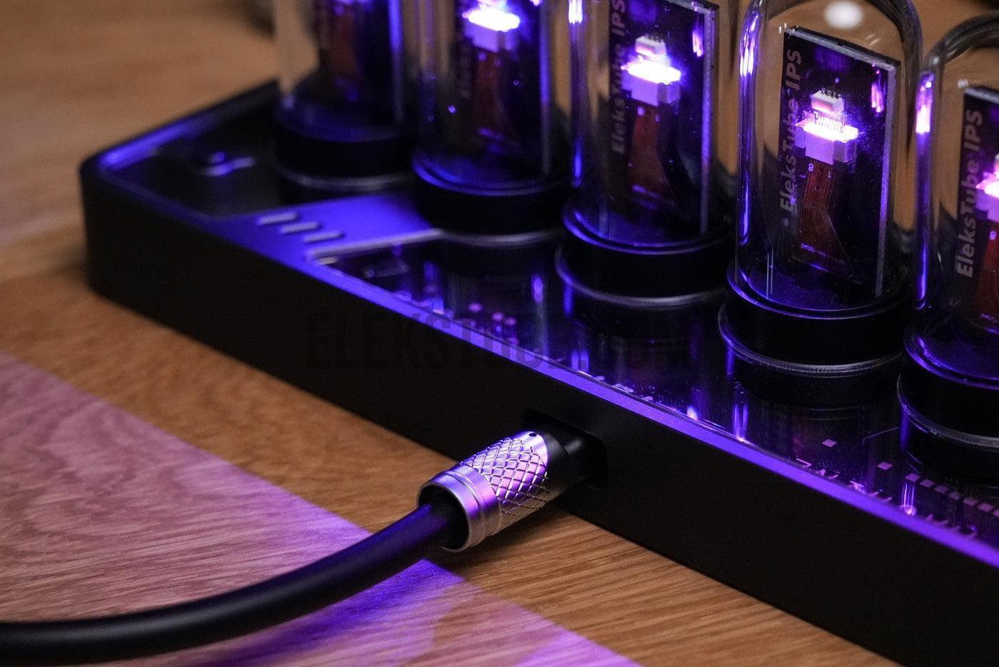 EleksMaker EleksTube IPS PRO — CNC Aluminum 6-Bit Nixie Tube Clock