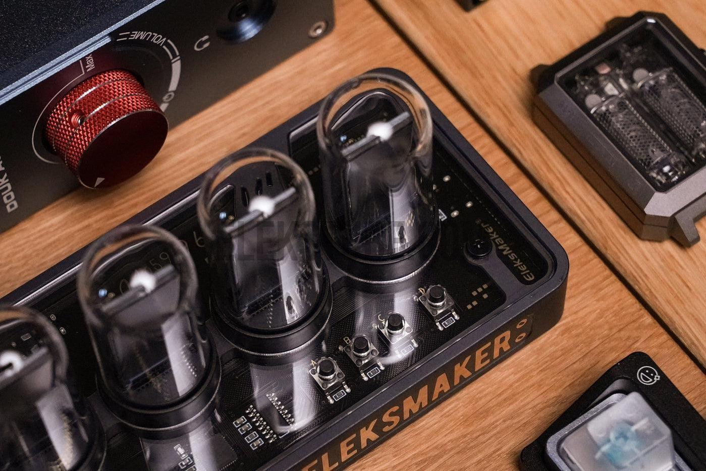 EleksMaker EleksTube IPS PRO — CNC Aluminum 6-Bit Nixie Tube Clock