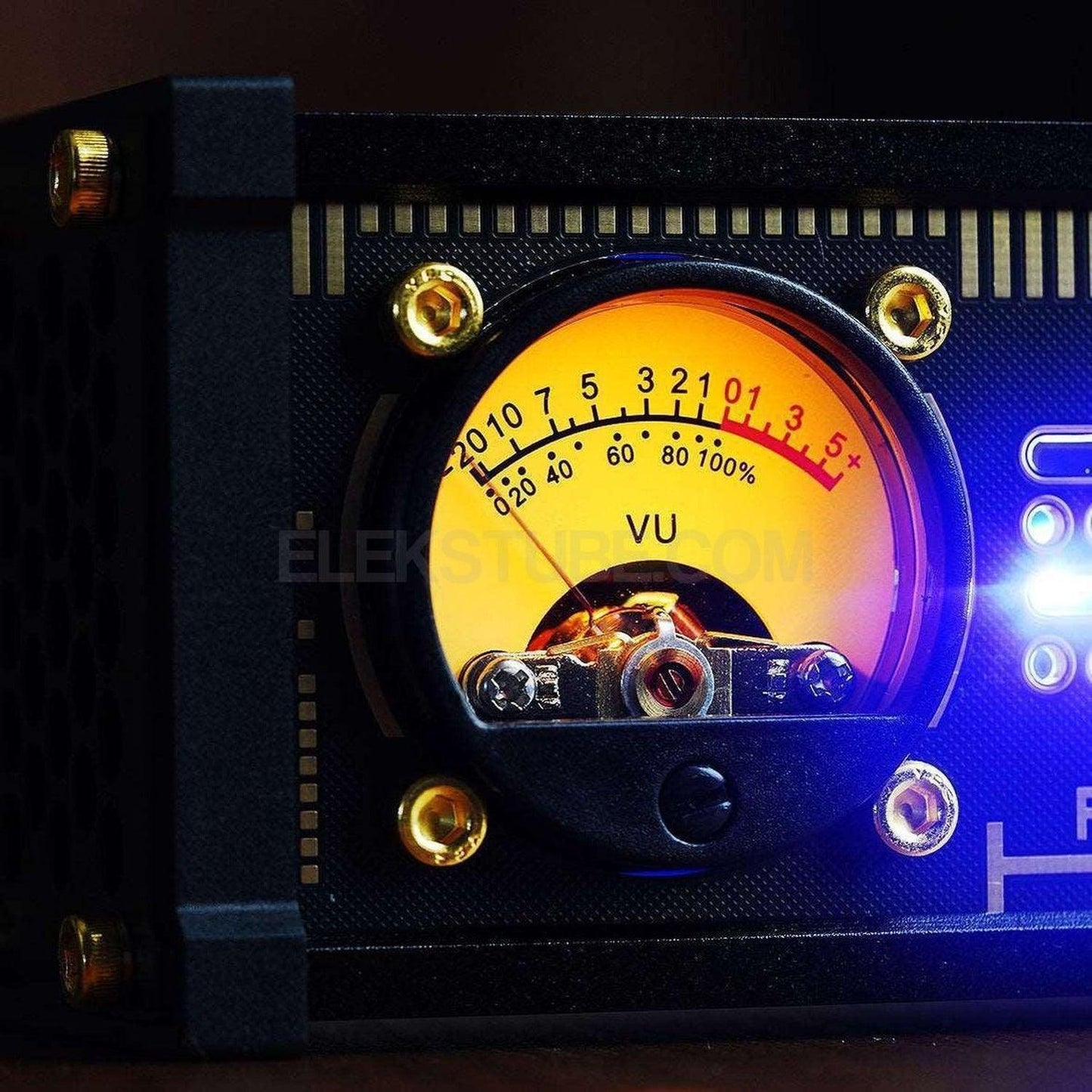 EleksMaker EleksVU2 2023 — Retro Analog VU Meter with RGB Ambient Light