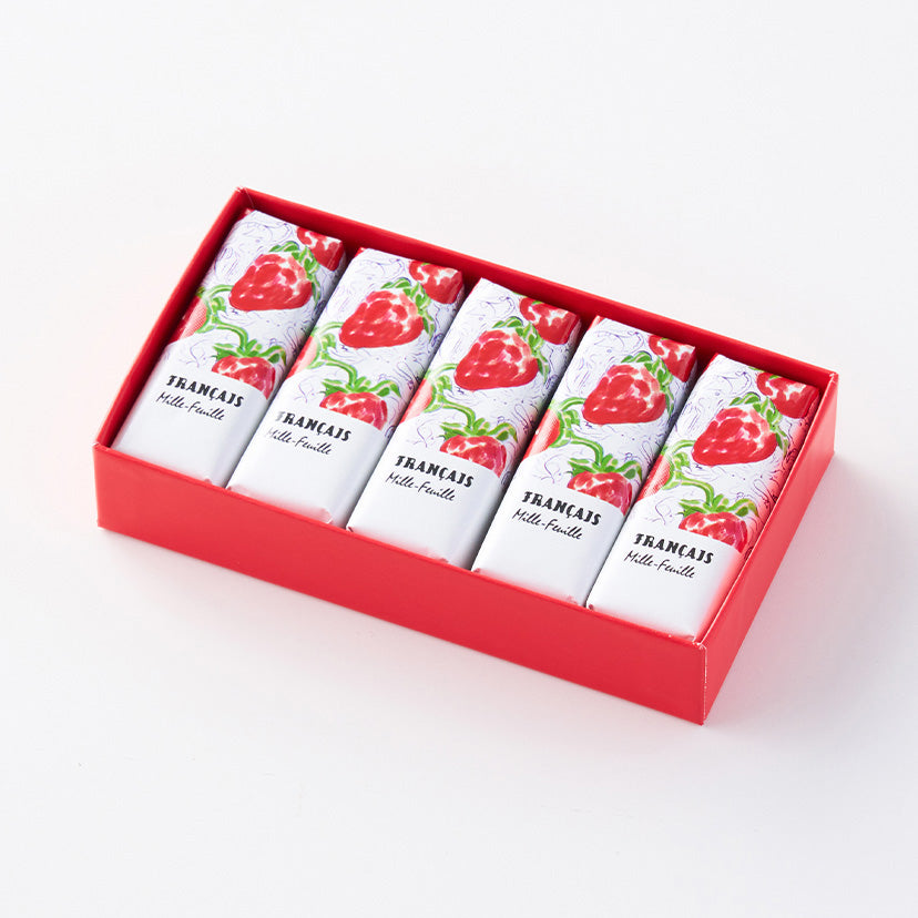 Francais 果實千層派草莓5個入 10箱組合