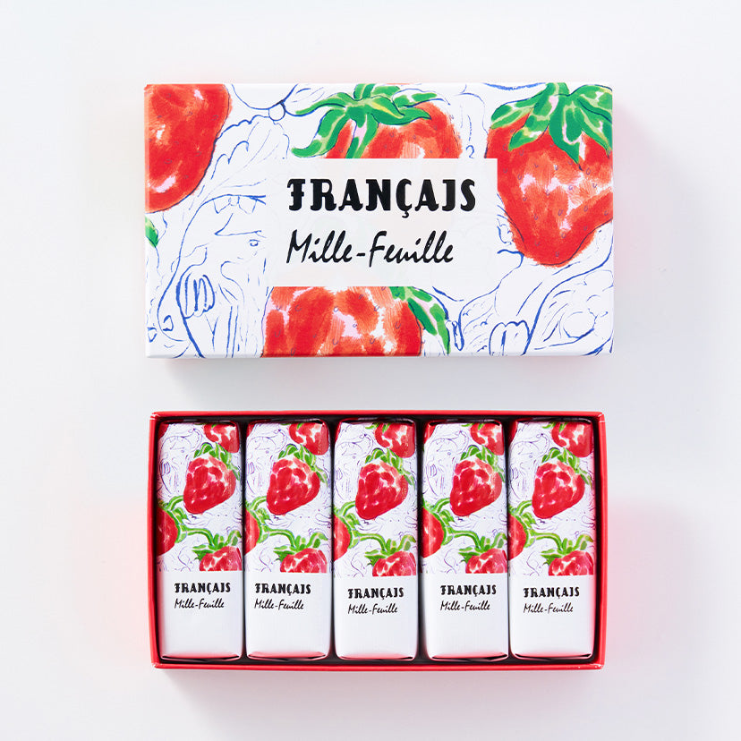 Francais Water Fruit Thousand Layered Pack of 5