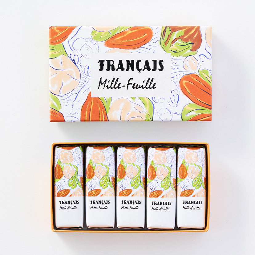 Francais 水果千層派綜合禮盒5個入
