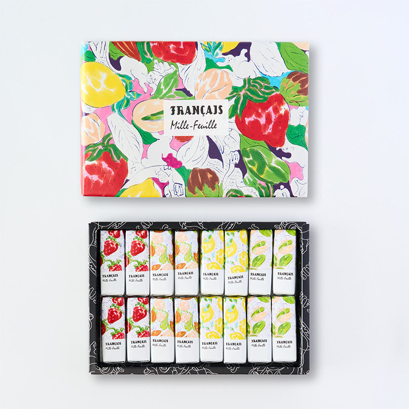 Francais Water Fruit Thousand Layered Sogo Box 16 pieces