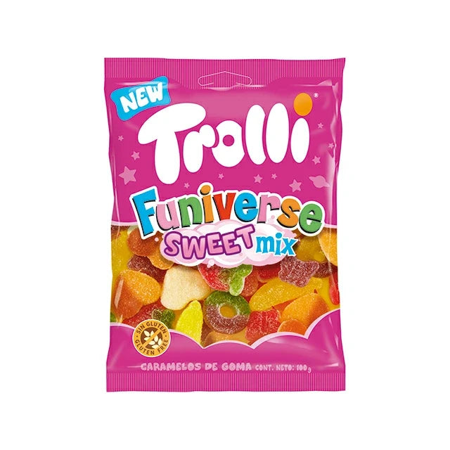 Trolli Funiverse Sweet Mix Gummy 100g  / トローリ スイートミックスグミ