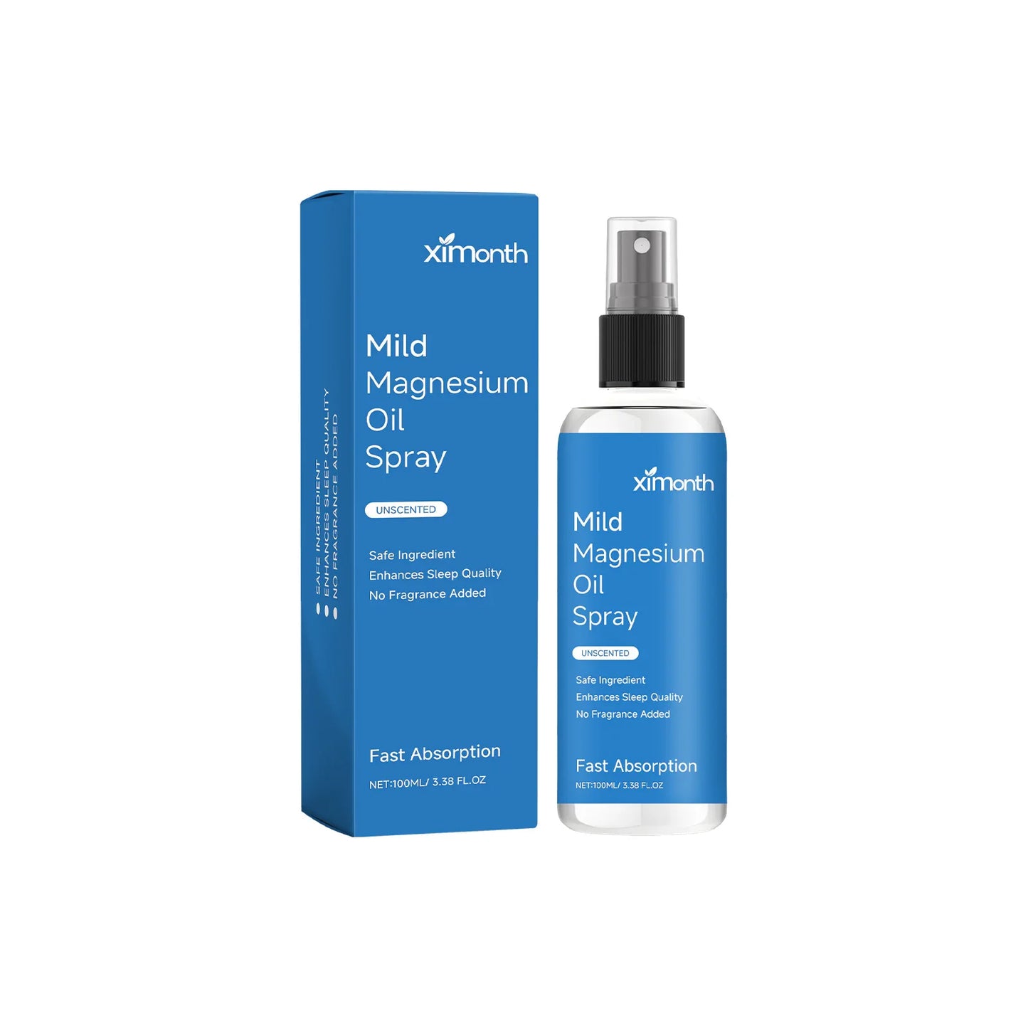 Magnesium Oil Spray - Topical Muscle and Relaxation Support With Fast Absorption