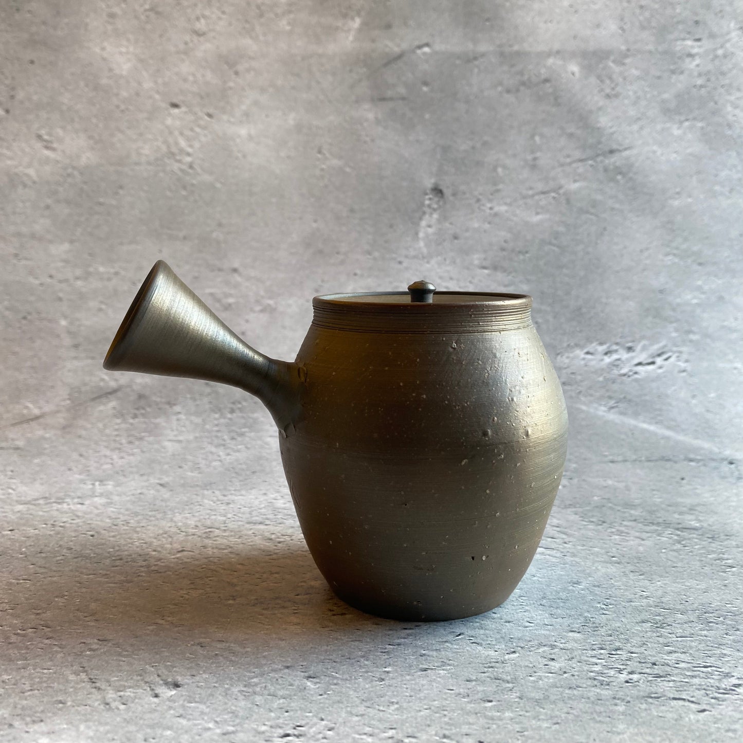 Yakishime Pear Skin Kiln-changed Teapot (260ml) [9]