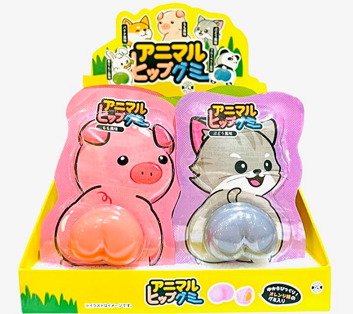 Animal Hip Gummy -  Fruits gummy　アニマルヒップグミ　選べるフルーツ味