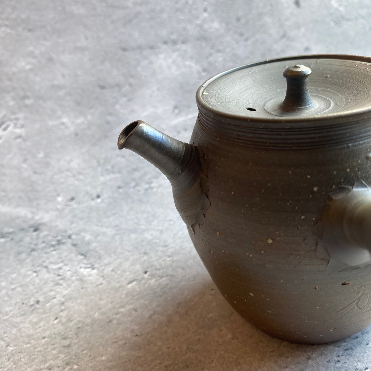 Yakishime Pear Skin Kiln-changed Teapot (260ml) [9]