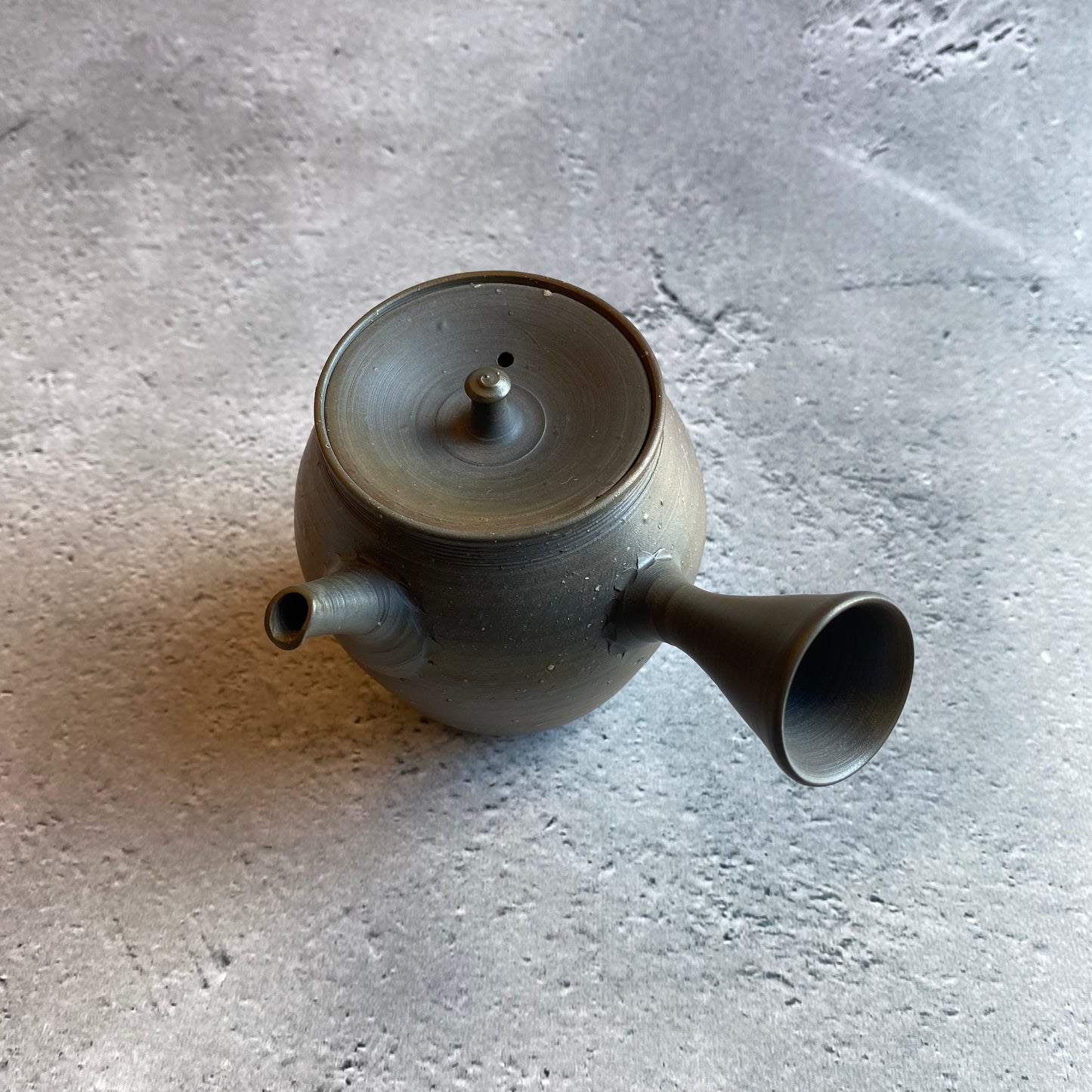 Yakishime Pear Skin Kiln-changed Teapot (260ml) [9]