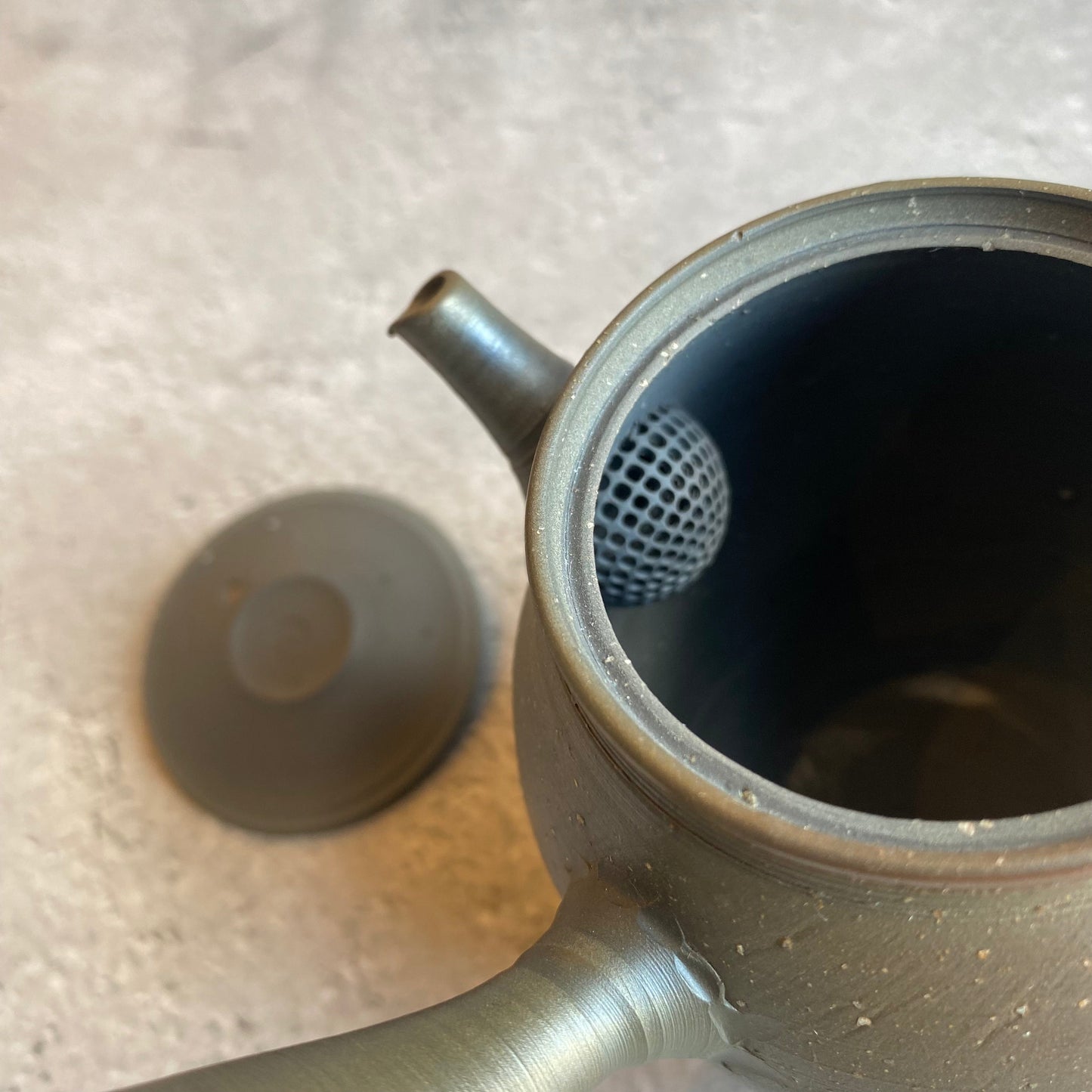 Yakishime Pear Skin Kiln-changed Teapot (260ml) [9]