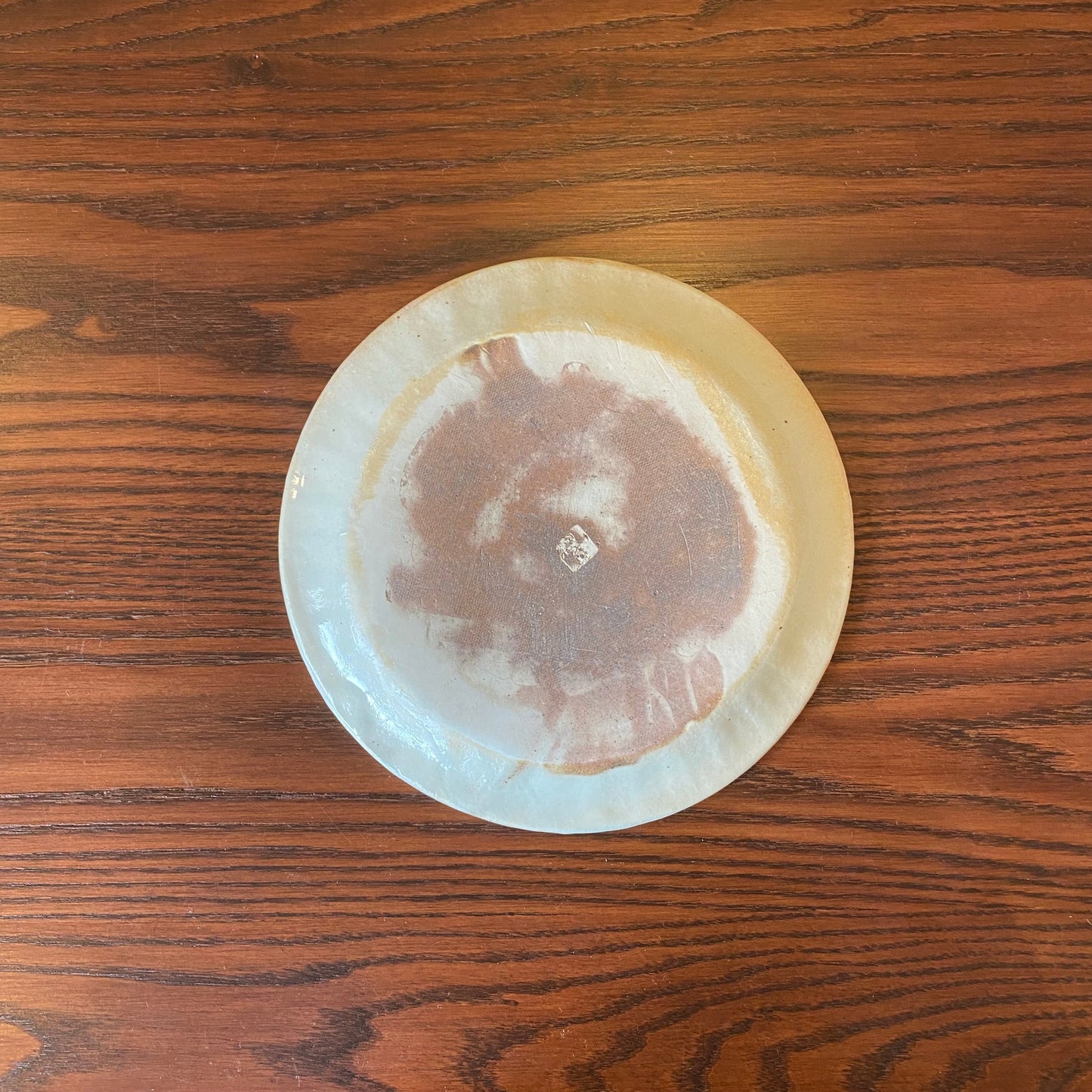 Ruffle Plate, Medium, Iron Scattering | Furuya Pottery (Shigaraki ware, pottery) [Furu 48]