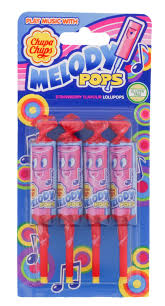 Chupa Chups Melody POPS - Pack of 4 チュッパチャプス メロディーポップス キャンディ