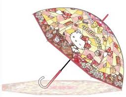 Disney & Sanrio Stained Glass Long Umbrella