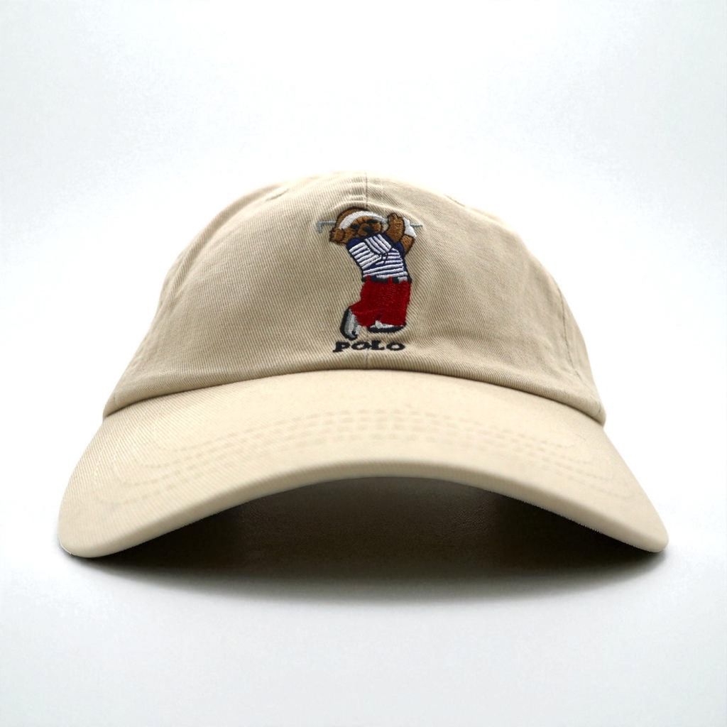 Polo Ralph Lauren ポロベア POLO BEAR ベースボールキャップ 6パネル 刺繍 ゴルフ 未使用品