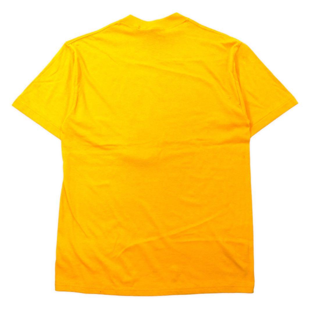 SOFFE'S USA Made 90s Character Print T-Shirt, Size L, Yellow, Cotton, TIME-WARNER ENTERTAINMENT, Sylvester the Cat, LOONEY TUNES, Oversized