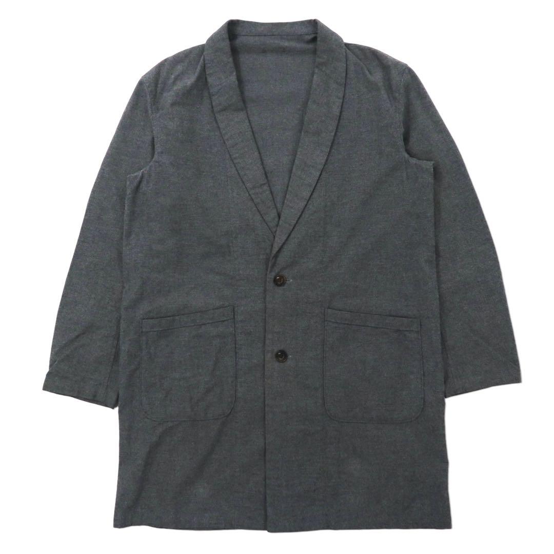 SOPHNET. Gown Coat, Size S, Gray, Cotton, SOPH-156073, Made in Japan