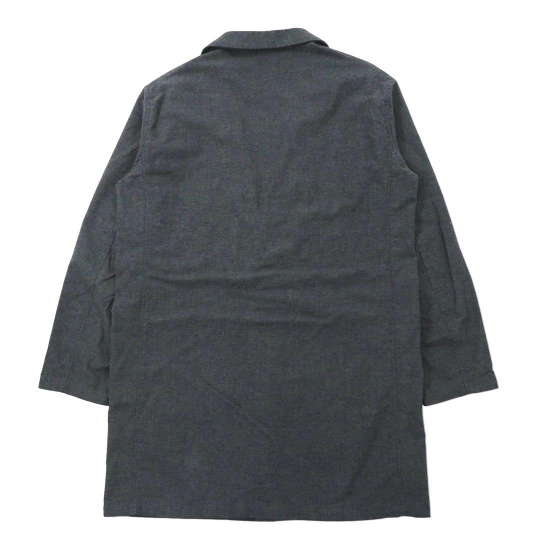 SOPHNET. Gown Coat, Size S, Gray, Cotton, SOPH-156073, Made in Japan