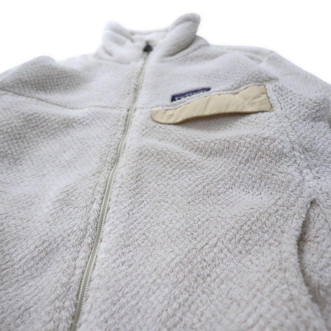 patagonia フルジップ フリースジャケット XS ホワイト ポリエステル 2547FA12