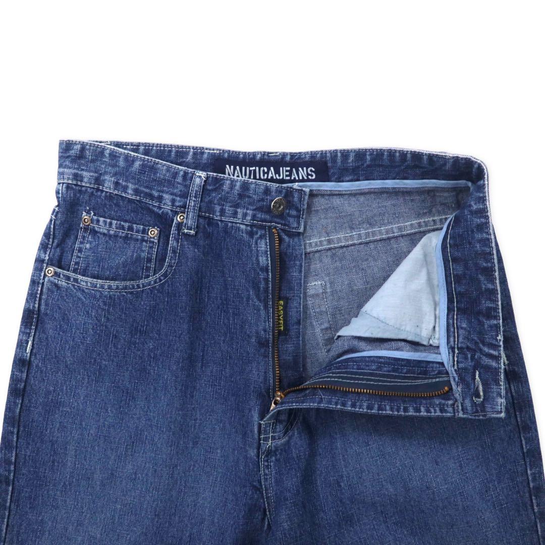 NAUTICA JEANS 90s Baggy Denim Pants, Size 32, Blue, Made in Turkey