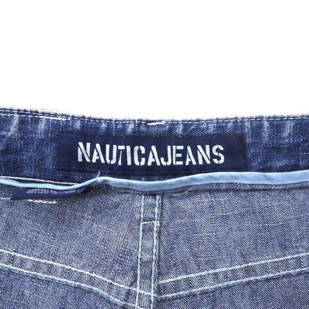 NAUTICA JEANS 90s Baggy Denim Pants, Size 32, Blue, Made in Turkey