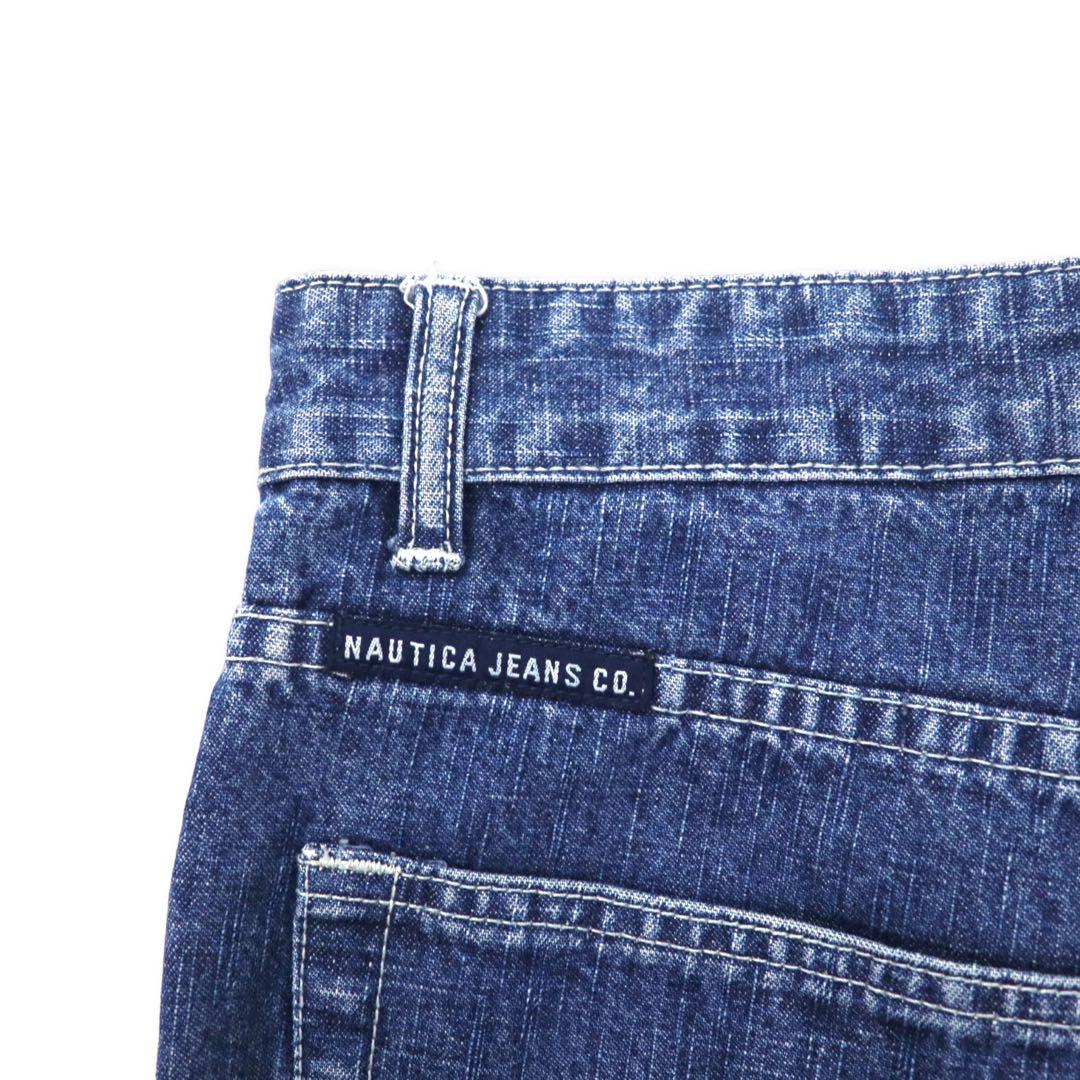 NAUTICA JEANS 90s Baggy Denim Pants, Size 32, Blue, Made in Turkey