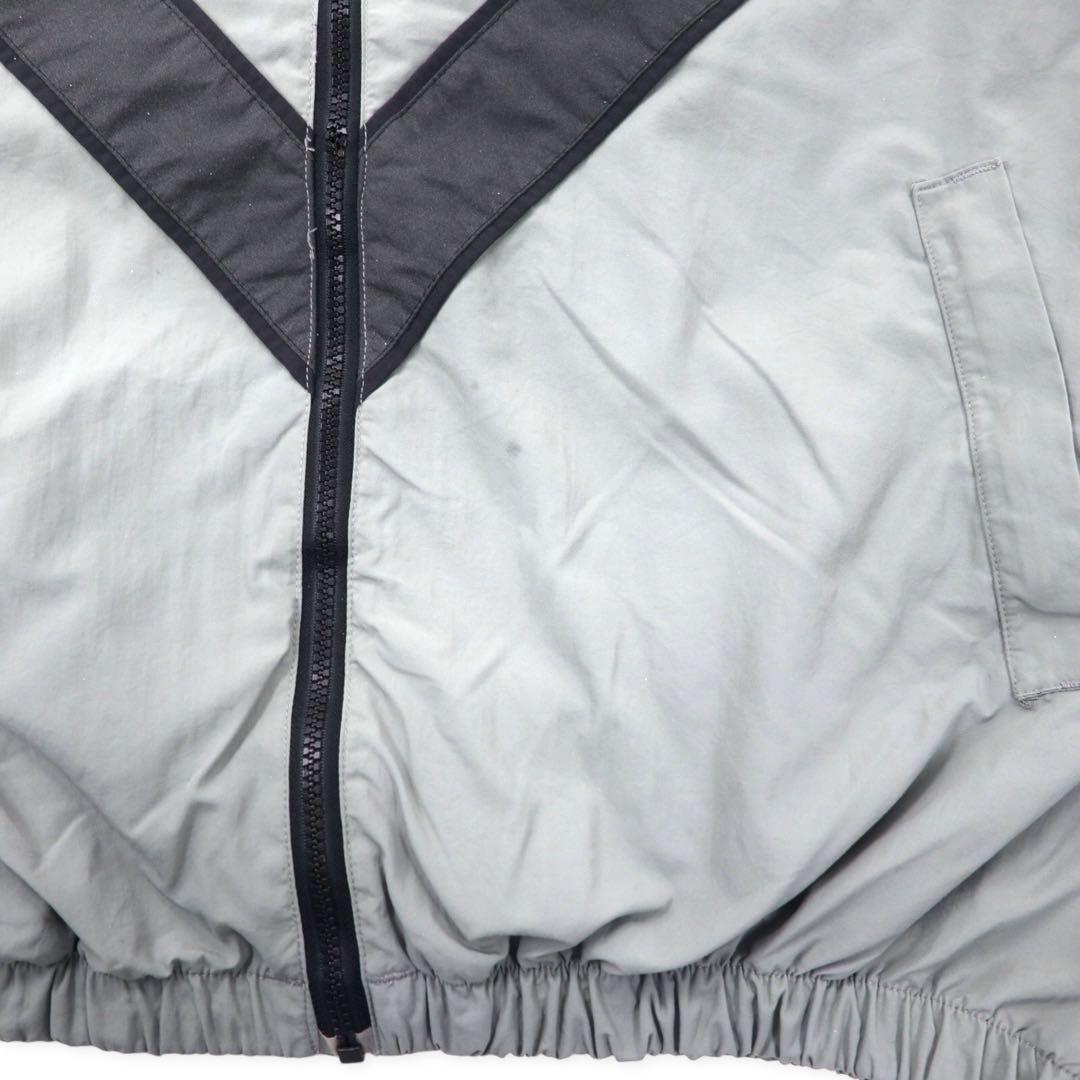 US ARMY 90年代 IPFU トレーニングジャケット L グレー ナイロン ビッグサイズ ミリタリー Physical Training Jacket 8415-01-465-4670 UNICOR / ALDERSON