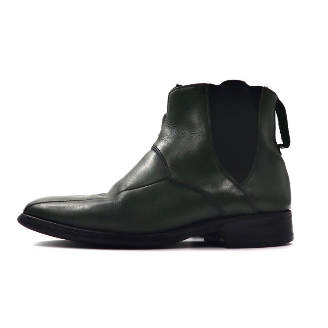Tricker's St. James Collection Side Gore Boots, Size 24cm, Leather, Made in England