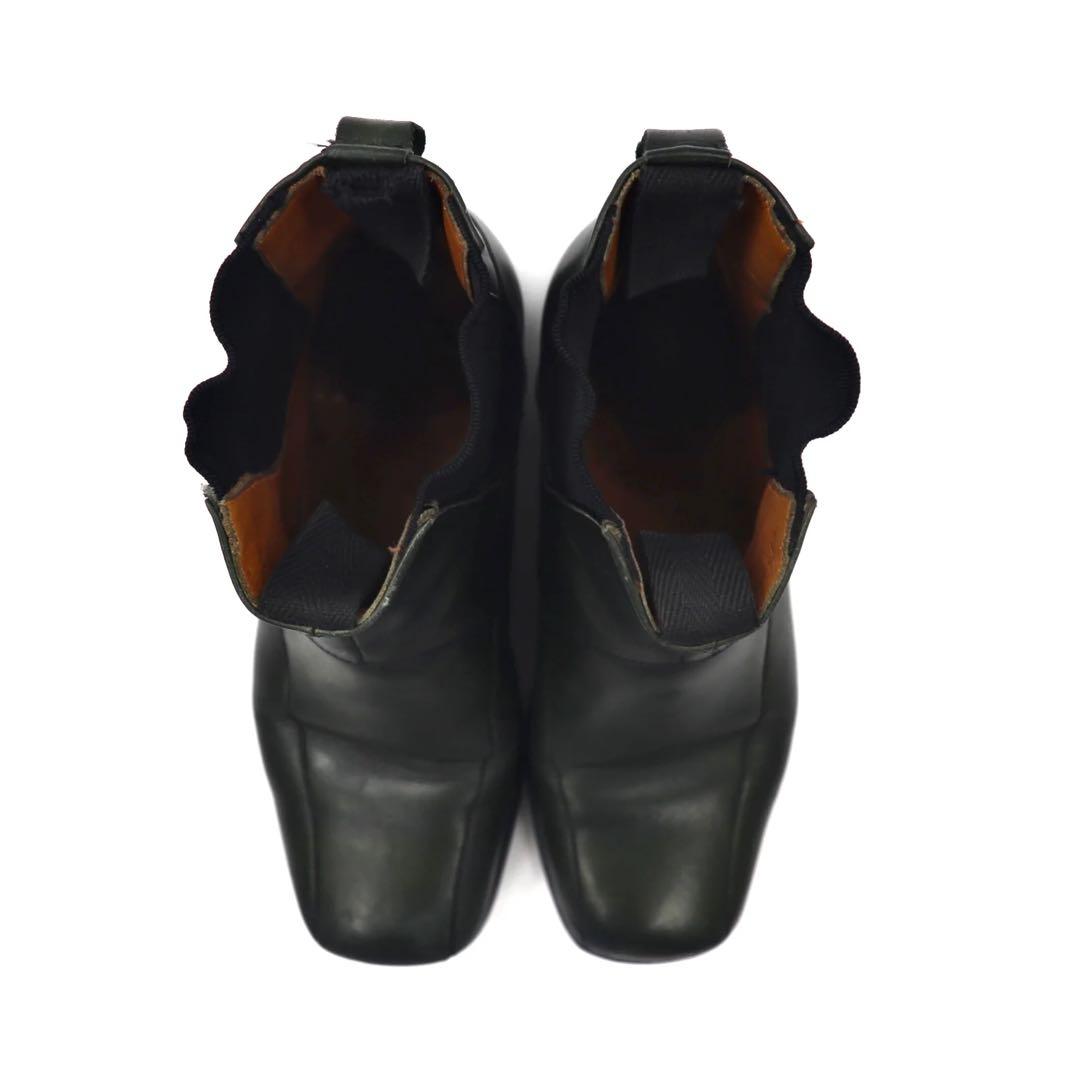 Tricker's St. James Collection Side Gore Boots, Size 24cm, Leather, Made in England