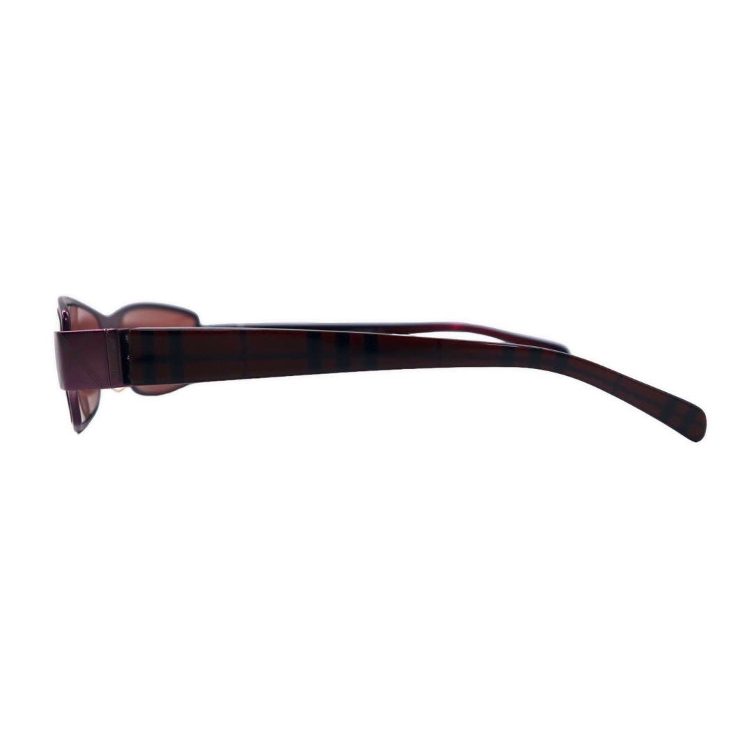 BURBERRY メタル レクタングル サングラス ノバチェック 130 B 9414/S CF7 56-14 NICKEL FREE by SAFILO