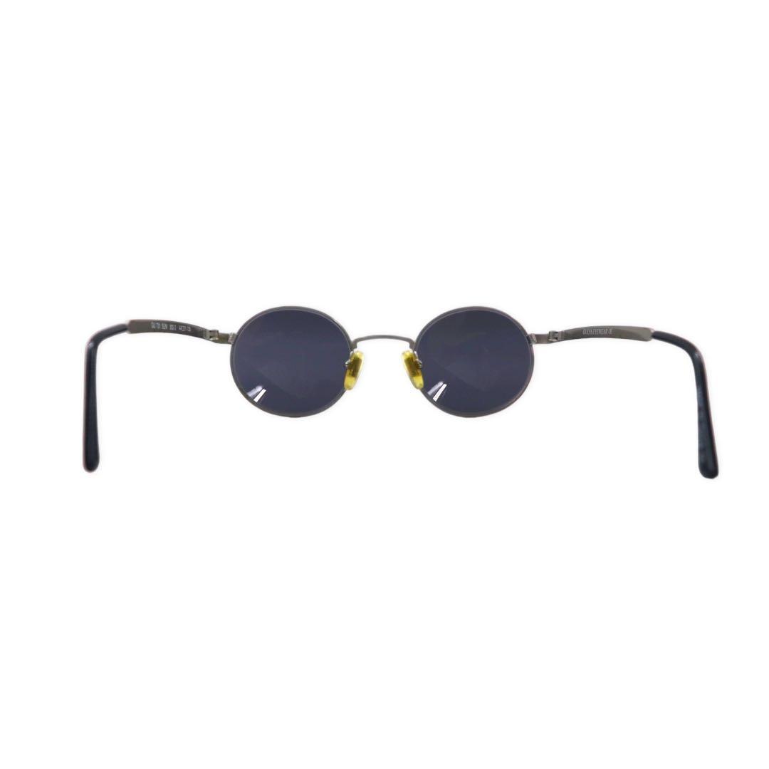 GUESS メタルフレーム サングラス ラウンド シルバー GU 731 SUN 302-3 44-21-135