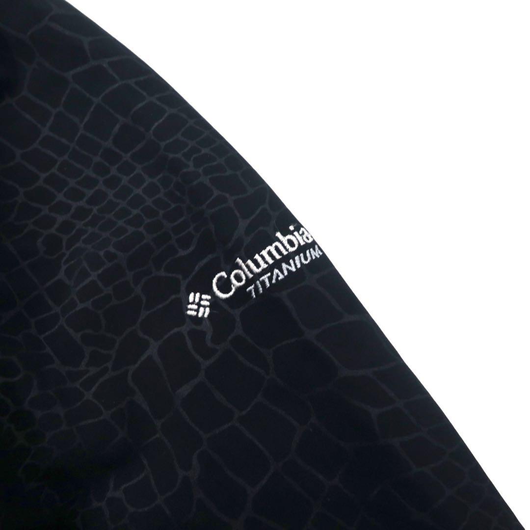 Columbia Titanium Softshell Trench Coat, Size Small, Black, Polyester, OMNI-SHIELD Water-Repellent