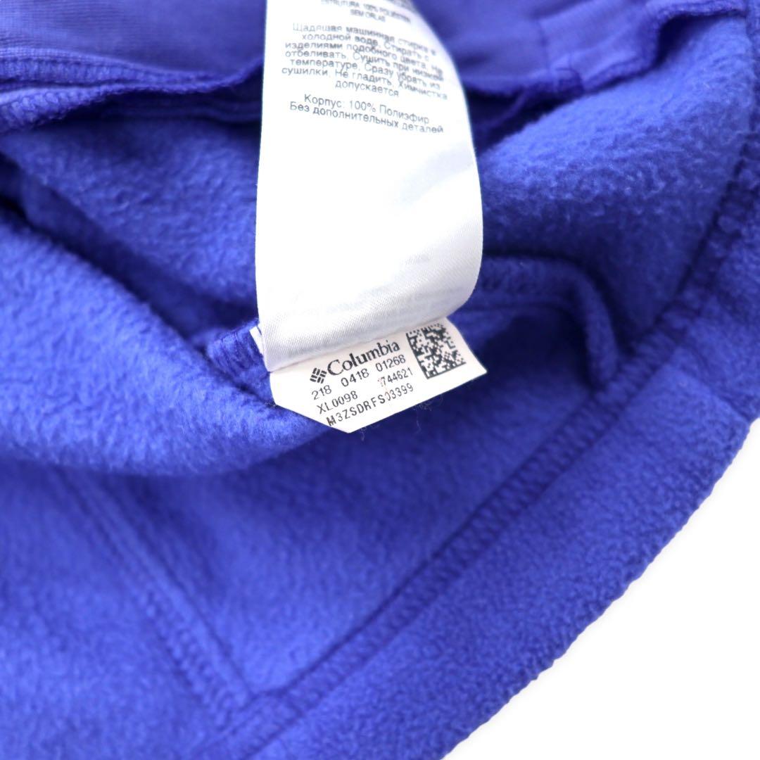 Columbia フルジップ フリースジャケット L ブルー ポリエステル ロゴ刺繍 Women's Benton Springs Full Zip Fleece Jacket XL0098
