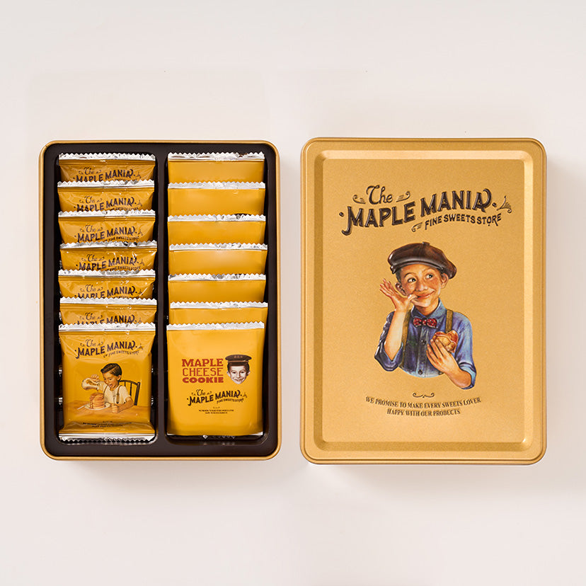 The maple mania 楓糖男孩 楓糖餅乾禮盒14枚入