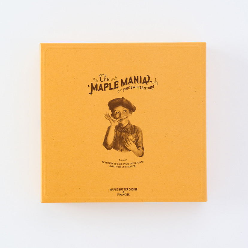 The maple mania 楓糖男孩 感謝卡片（Thankyou）楓糖禮盒18枚組合