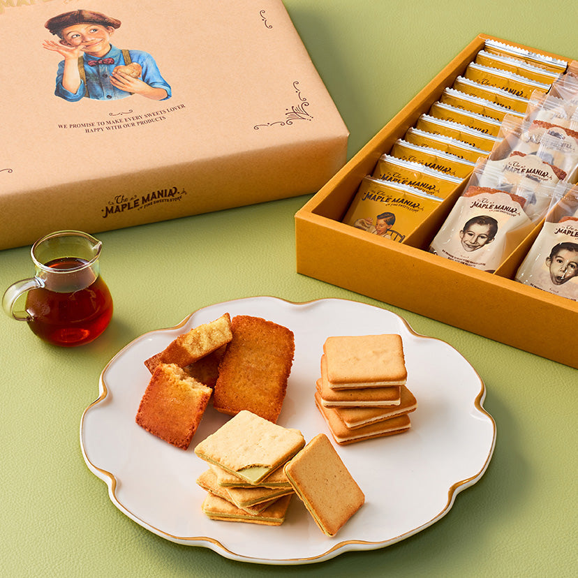 The maple mania 楓糖男孩 感謝卡（Thankyou) 32個入（開心果口味）