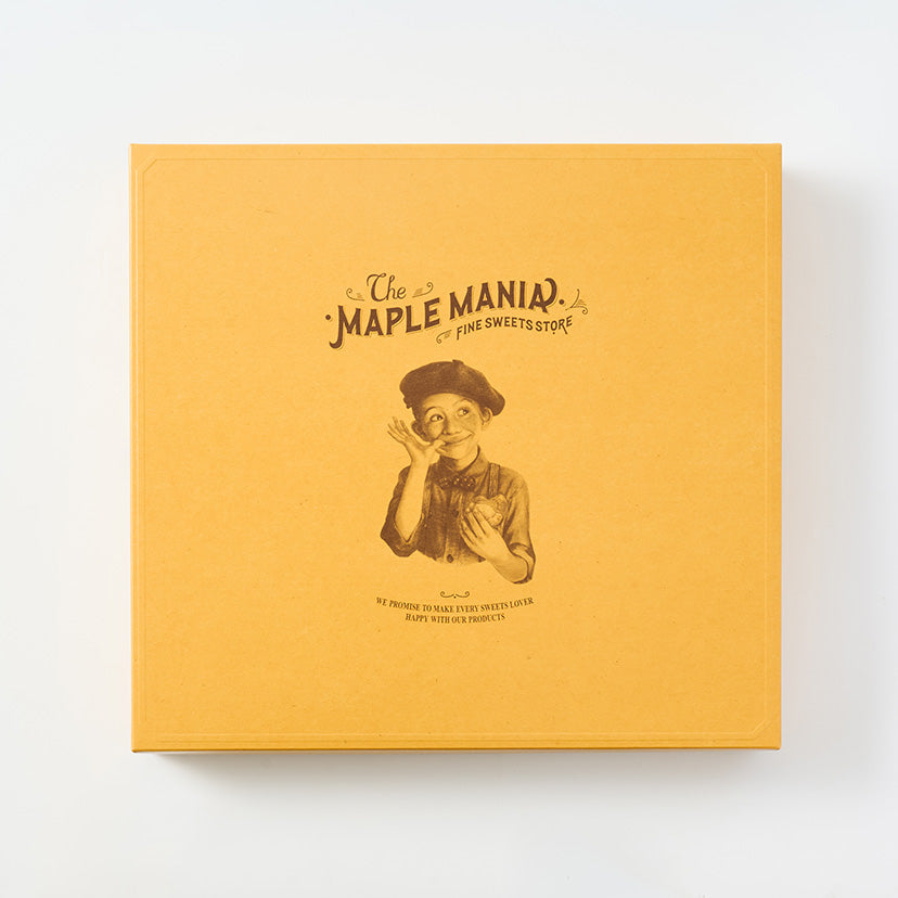 The maple mania 楓糖男孩 問候卡（Thankyou） 楓糖男孩精選 32個入（開心果）