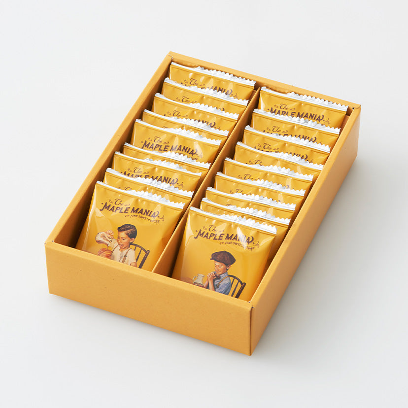 The maple mania maple sugar boy maple sugar oil mochi dry 18 pieces