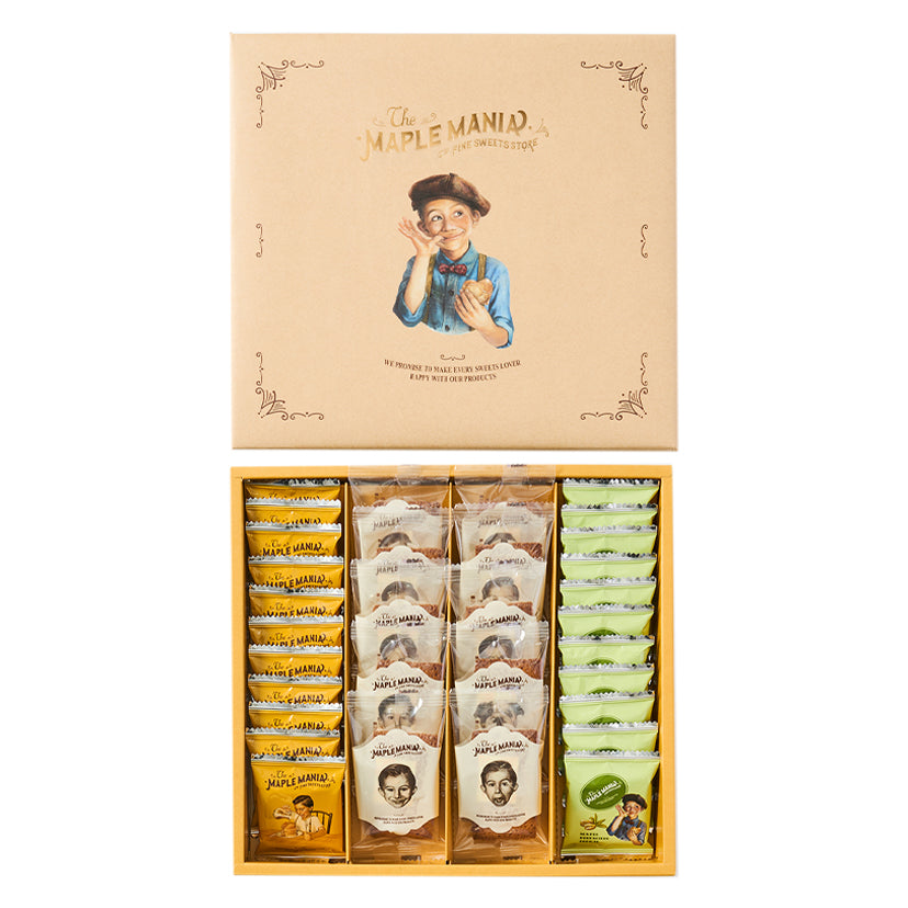The maple mania 楓糖男孩 楓糖男孩選擇 32個入(開心果)