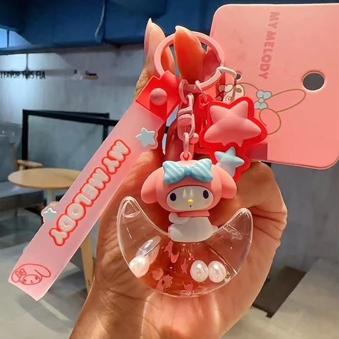 Sanrio Moon Keyring/ サンリオ ムーンキーホルダー