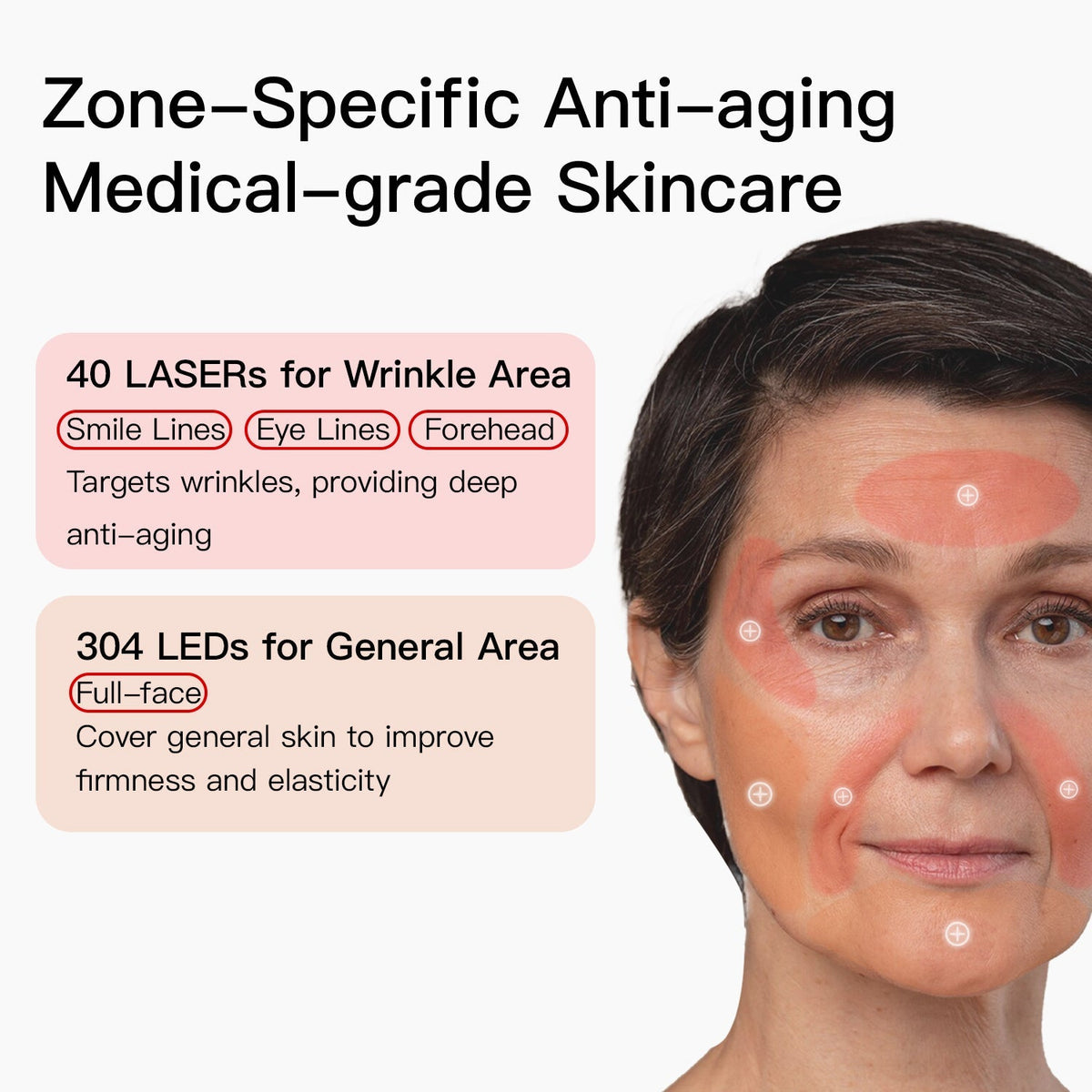 LED Therapy Face Mask | 7 Color Light Modes | Home Skin Care Device