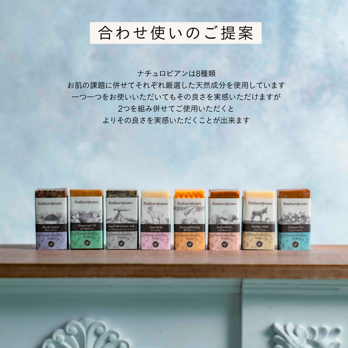 naturopian ミニ　蜜ろう＆ハニーxジュニパーオイル